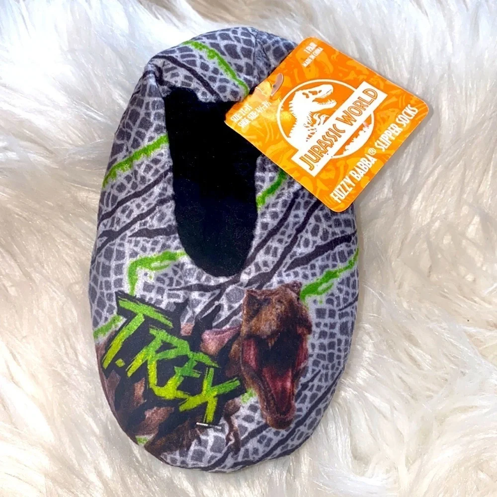 New Jurassic World slipper socks